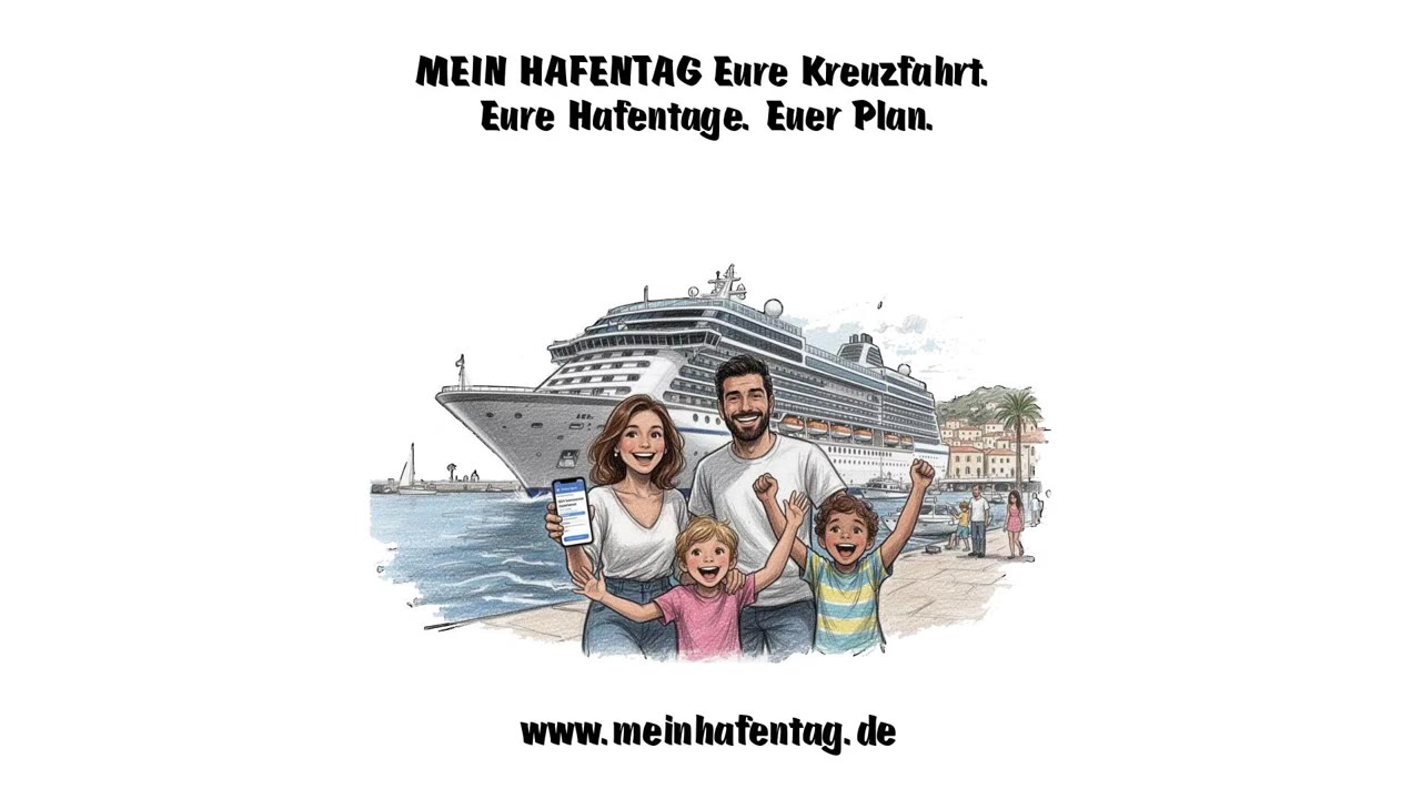 Vorschau: der Ablauf von der gebuchten Kreuzfahrt bis zum fertigen Plan an Land